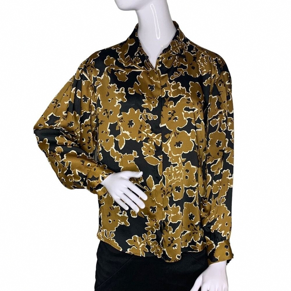 Floral Long Sleeve Women's Top